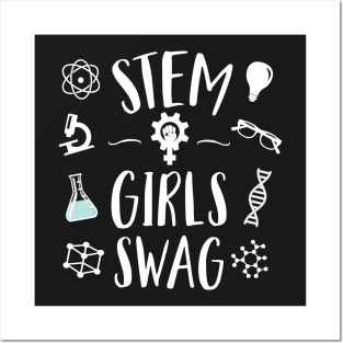 Stem Girls Swag Posters and Art